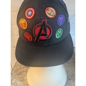 Marvel Avengers Baseball Cap Hat Lids Exclusive Great Condition Adjustable